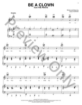 Be a Clown piano sheet music cover